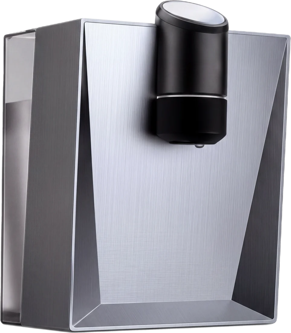 Watergen Countertop atmospheric water generator, three-quarter view
