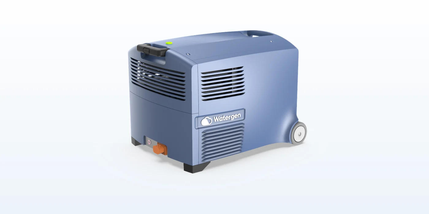 Watergen Mobile Box portable water-from-air generator