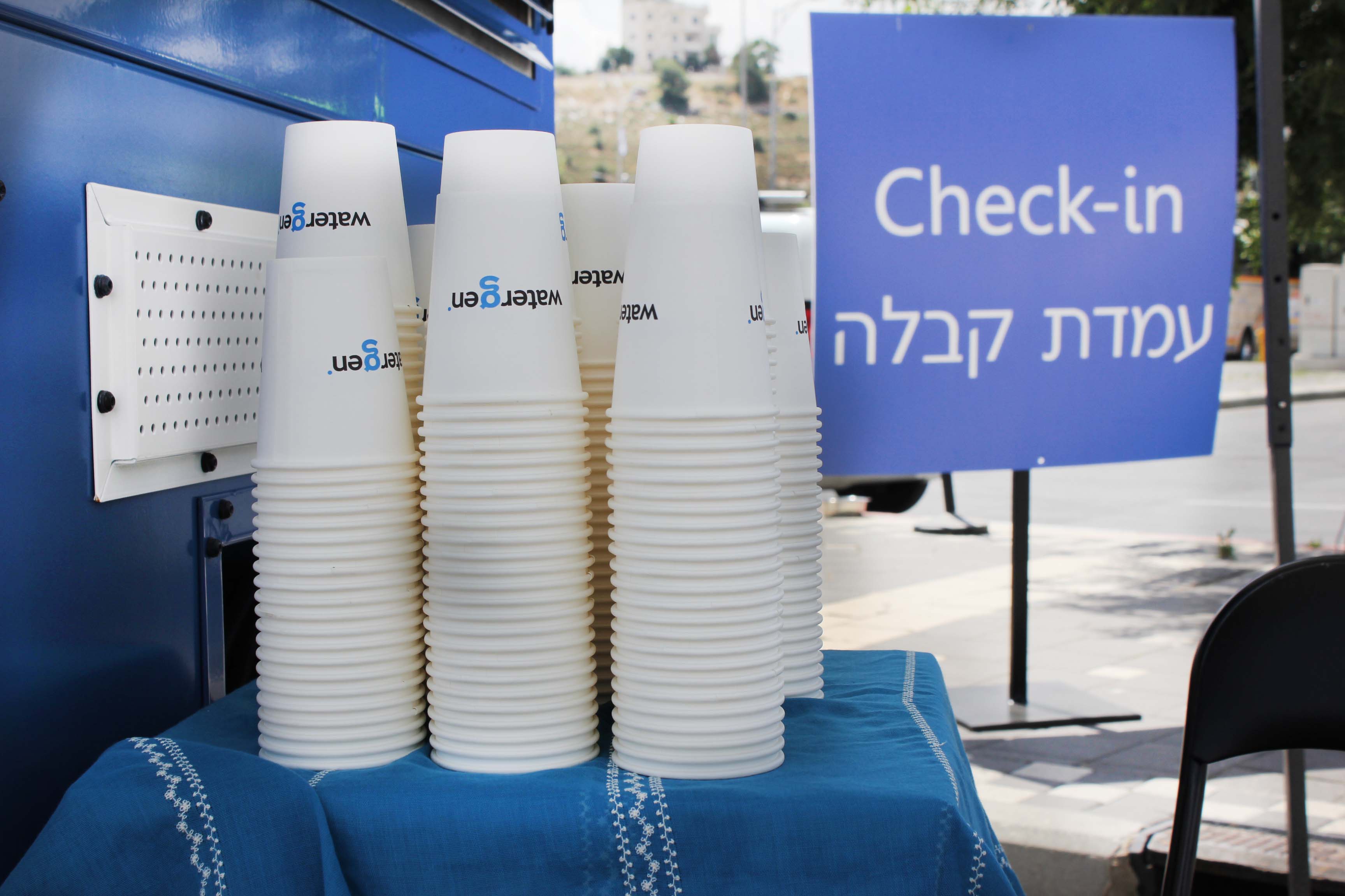 Watergen amazes (and hydrates) crowds at the american embassy’s move to Jerusalem ceremony