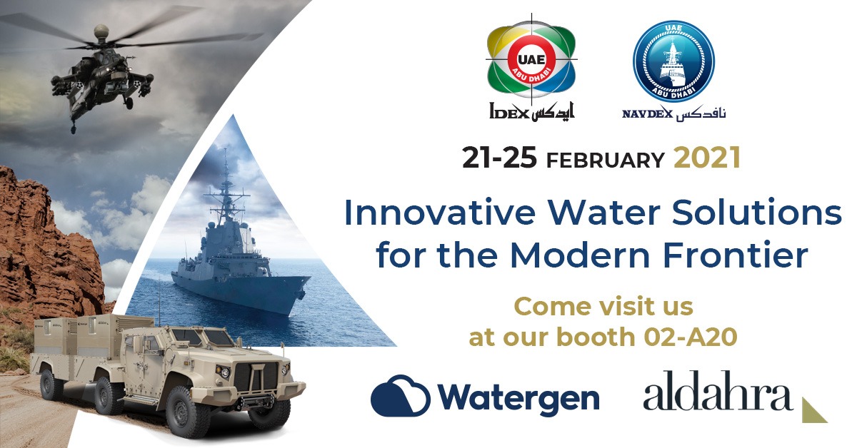 Watergen Participates in IDEX 2021