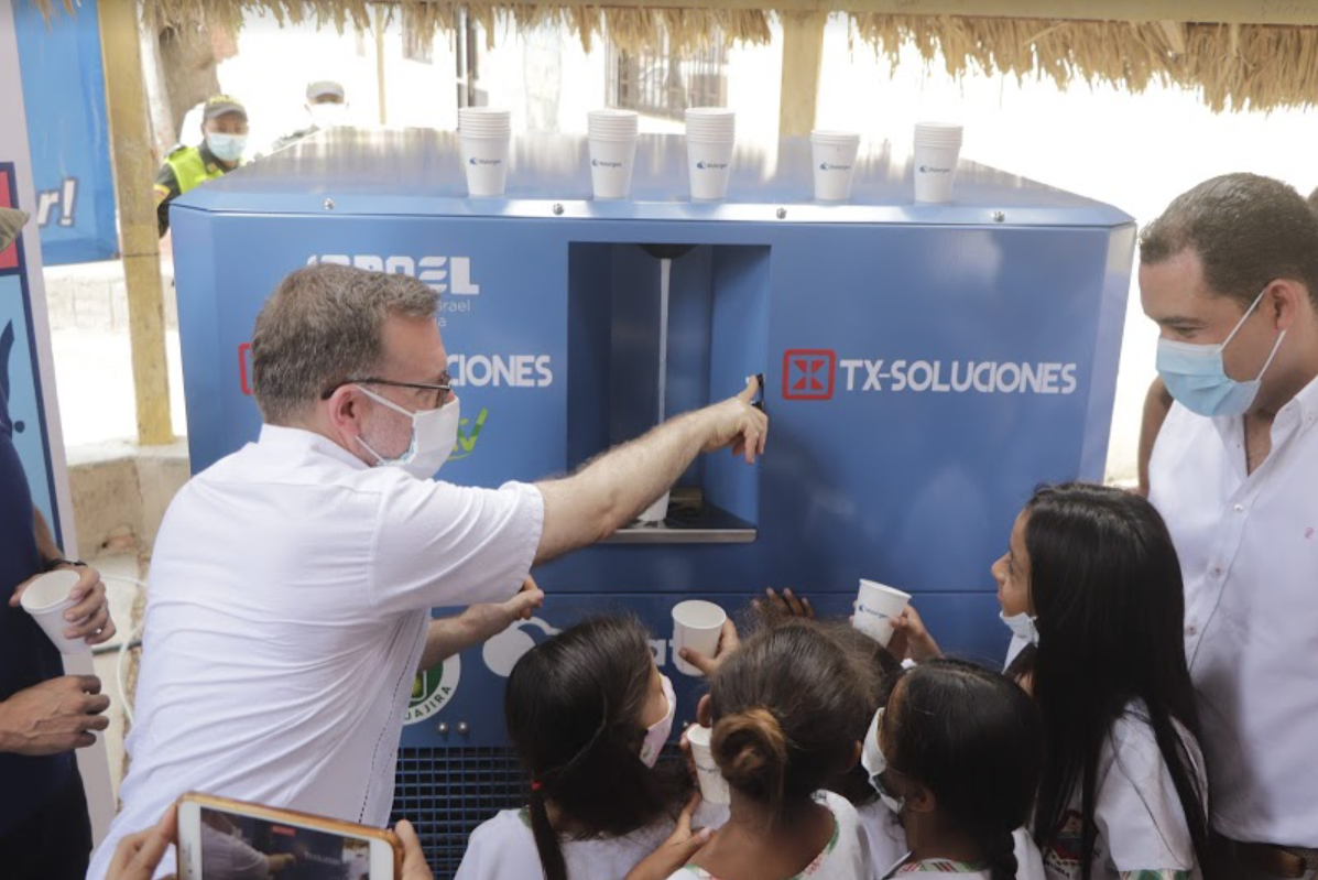 Watergen bringing drinking water from air in La Guajira