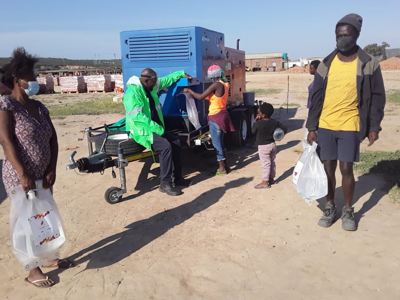 Watergen provides drinking water from air to communities in South Africa