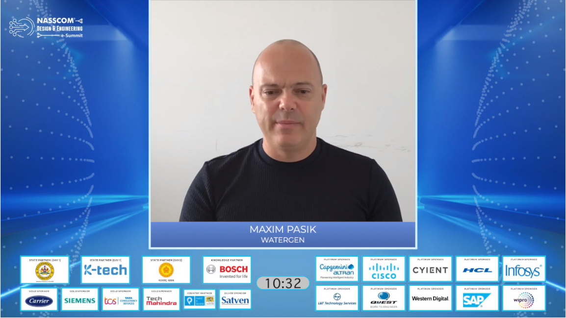 Watergen’s Executive Chairman Mr. Maxim Passik talks about Watergen’s innovative technology in NASSCOM webinar