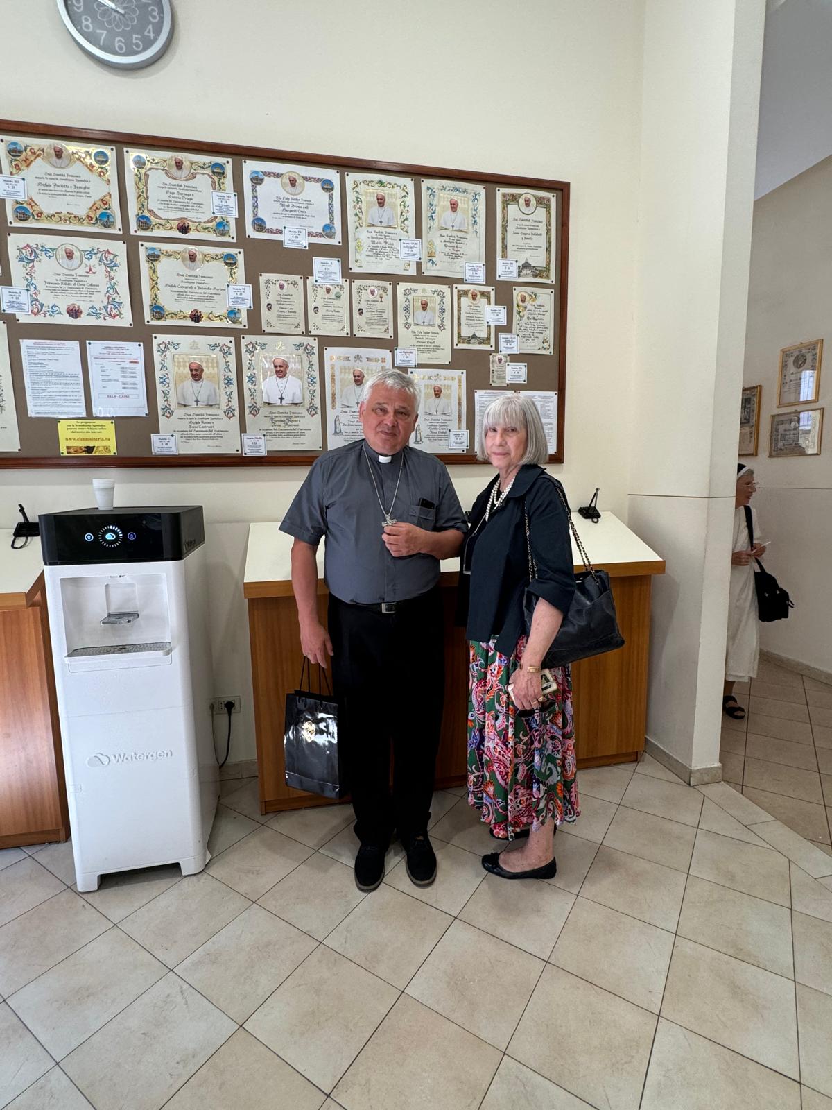 Watergen’s innovative water generation technology has made its mark in Vatican City